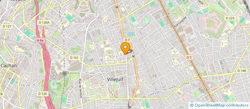 localisation de l'entreprise MONSIEUR CHABANE BOUARAB à VILLEJUIF
