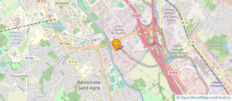 localisation de l'entreprise MONSIEUR CHABANE BOUMAZA à RAMONVILLE-SAINT-AGNE
