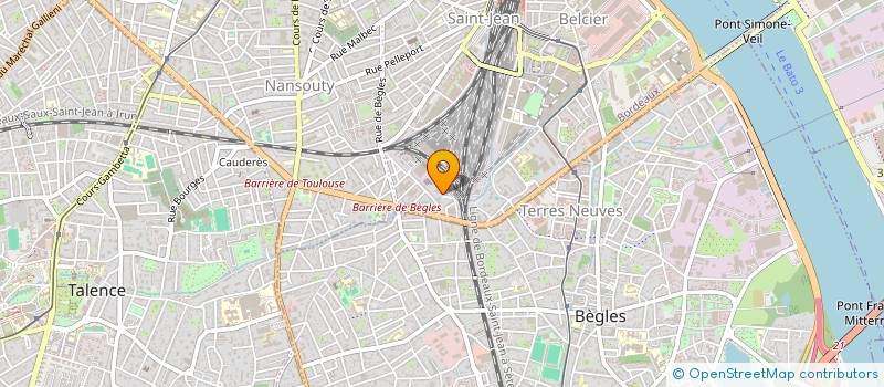 localisation de l'entreprise MONSIEUR CHABBI DEHAMCHIA  BORDEAUX