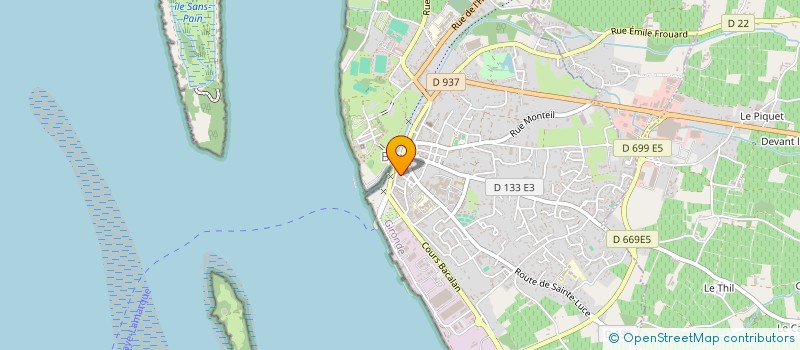 localisation de l'entreprise MONSIEUR CHABENNE OULD YAHOUI à BLAYE