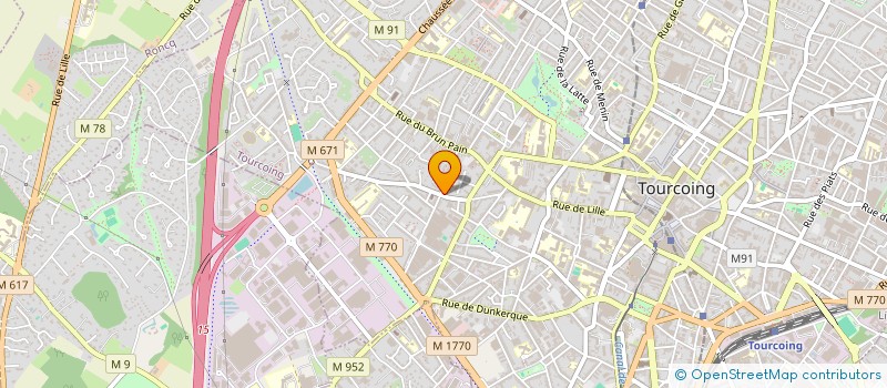 localisation de l'entreprise MONSIEUR CHACAL HICHEM  TOURCOING