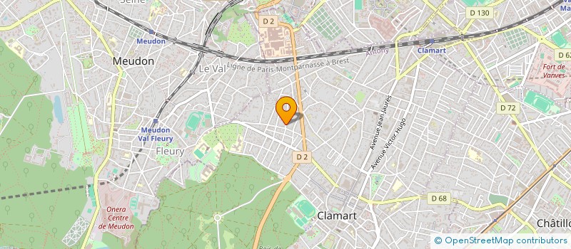 localisation de l'entreprise MONSIEUR CHAD MALM à CLAMART