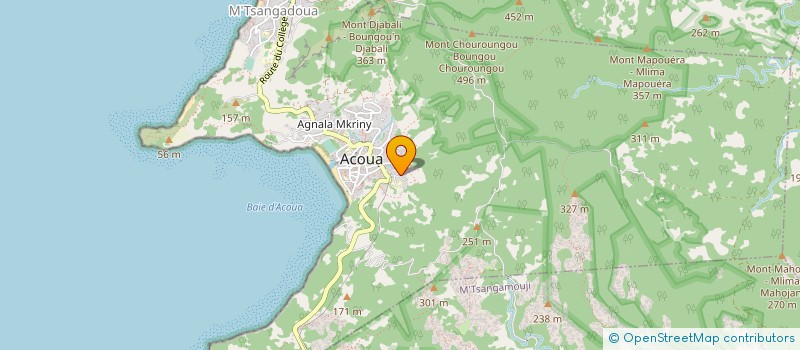 localisation de l'entreprise MONSIEUR CHADHOULI SAID BACAR à ACOUA