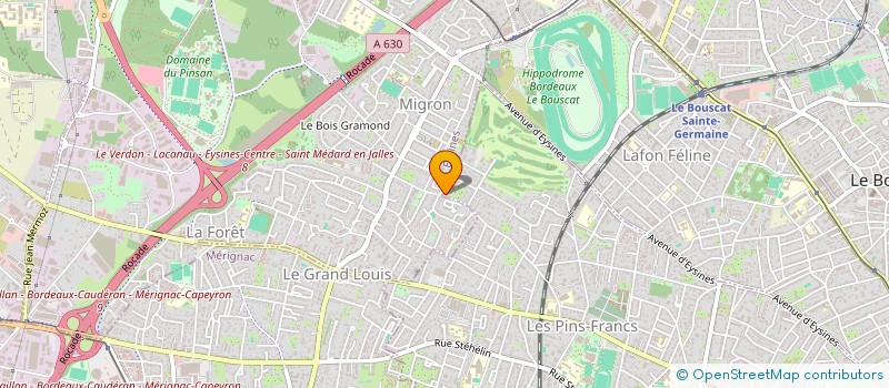 localisation de l'entreprise MONSIEUR CHADI BOUKHRISS FILALI  BORDEAUX