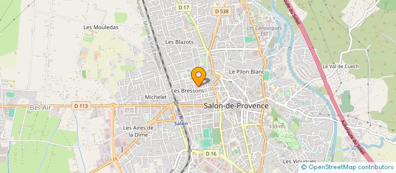 localisation de l'entreprise MONSIEUR CHADI HAMDI à SALON-DE-PROVENCE