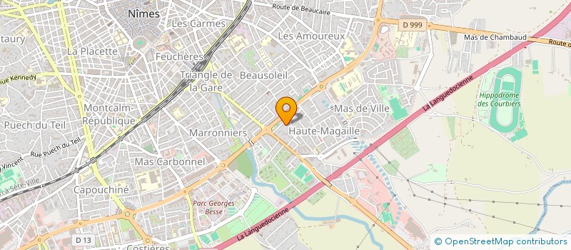 localisation de l'entreprise MONSIEUR CHADI HAMMOUCHE  NIMES