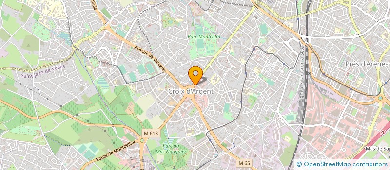 localisation de l'entreprise MONSIEUR CHADI MANSOUR à MONTPELLIER
