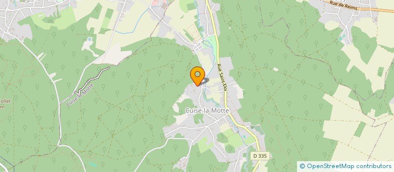 localisation de l'entreprise MONSIEUR CHADI MARGHNI  CUISE-LA-MOTTE