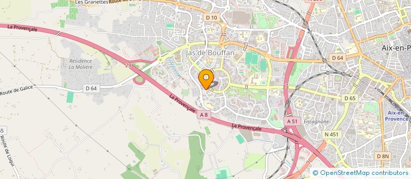 localisation de l'entreprise MONSIEUR CHADI SALMI  AIX-EN-PROVENCE