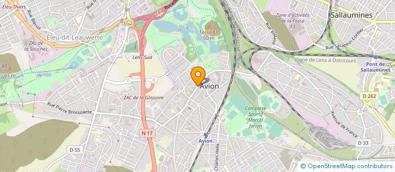 localisation de l'entreprise MONSIEUR CHADLI BOURGUIBA  AVION