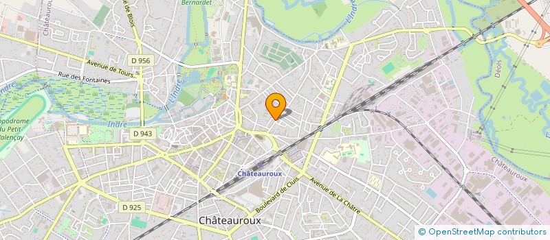 localisation de l'entreprise MONSIEUR CHADLI GUEMACHE à CHATEAUROUX