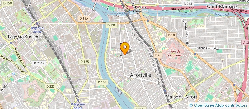 localisation de l'entreprise MONSIEUR CHADLI KHEMIRI à ALFORTVILLE