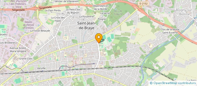 localisation de l'entreprise MONSIEUR CHADRAC MAVAKALA à SAINT-JEAN-DE-BRAYE