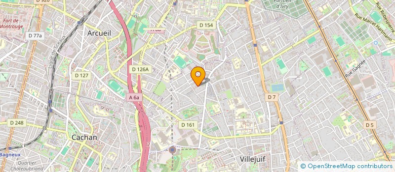 localisation de l'entreprise MONSIEUR CHADY EL HOSARY  VILLEJUIF