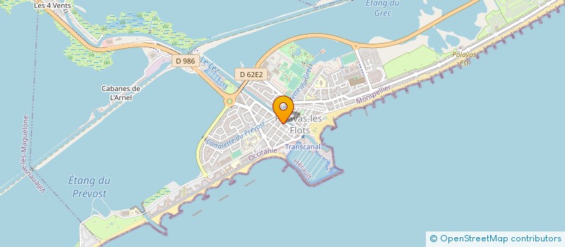 localisation de l'entreprise MONSIEUR CHADY GORAYEB  AGDE