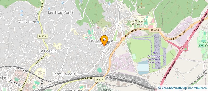 localisation de l'entreprise MONSIEUR CHAFAA BENAHMED  NIMES