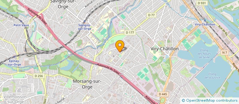 localisation de l'entreprise MONSIEUR CHAFAA RENAI à VIRY-CHATILLON
