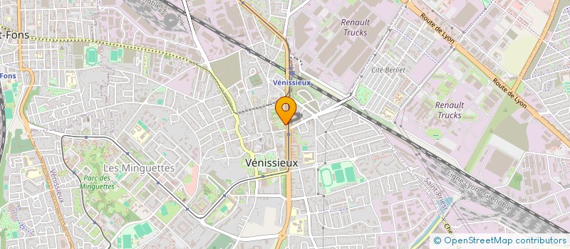 localisation de l'entreprise MONSIEUR CHAFAA SASSI  VENISSIEUX