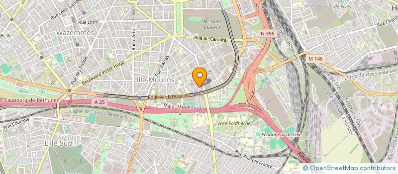 localisation de l'entreprise MONSIEUR CHAFAAA TERKI  LILLE