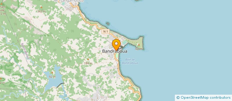 localisation de l'entreprise MONSIEUR CHAFFION CHAMASSI à BANDRABOUA