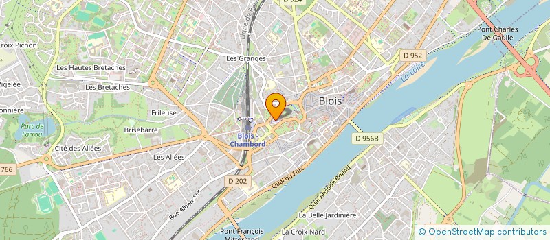 localisation de l'entreprise MONSIEUR CHAFI ABBAS  BLOIS