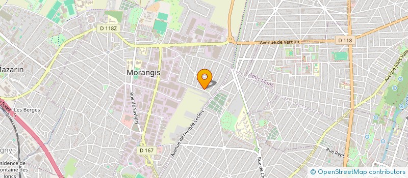 localisation de l'entreprise MONSIEUR CHAFIK ABDAS à MORANGIS
