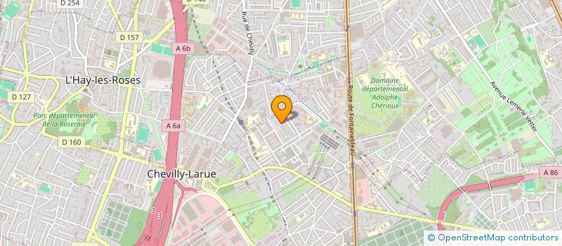 localisation de l'entreprise MONSIEUR CHAFIK BENABDALLAH  CHILLY-MAZARIN