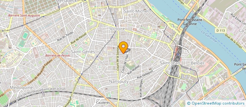 localisation de l'entreprise MONSIEUR CHAFIK BOUAMARA  BORDEAUX