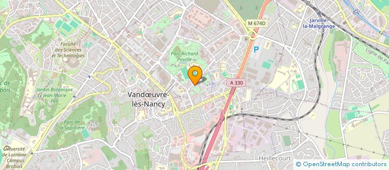 localisation de l'entreprise MONSIEUR CHAFIK BOUKAHEL  VANDUVRE-LES-NANCY