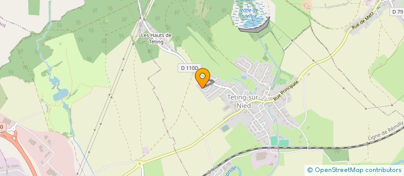 localisation de l'entreprise MONSIEUR CHAFIK DJELAL  TETING-SUR-NIED