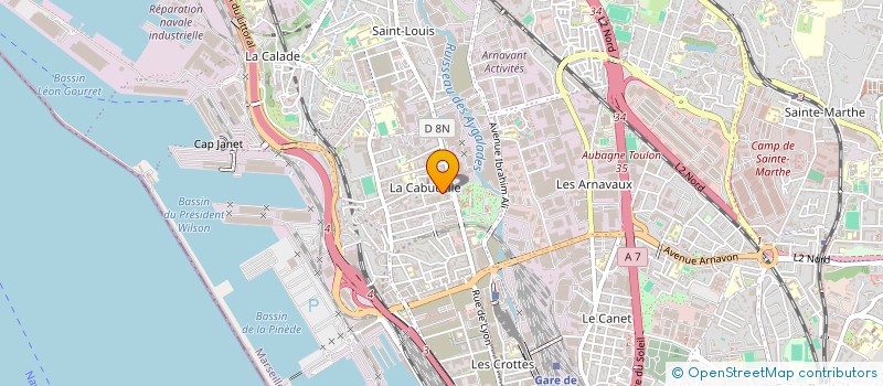 localisation de l'entreprise MONSIEUR CHAFIK DKHILI à MARSEILLE