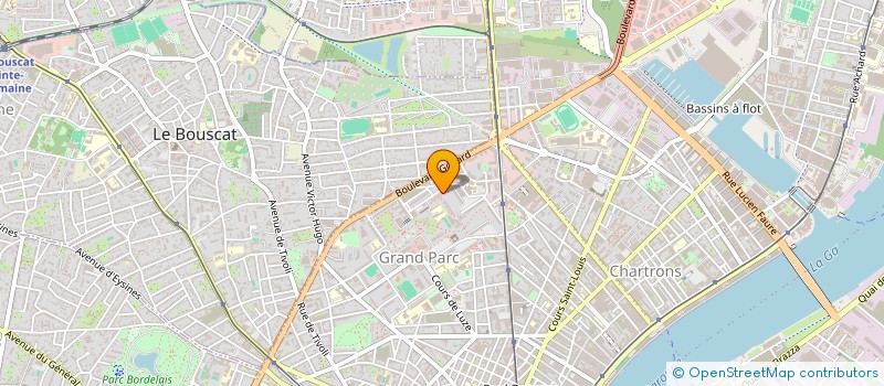 localisation de l'entreprise MONSIEUR CHAFIK EL OUARDANI  BORDEAUX