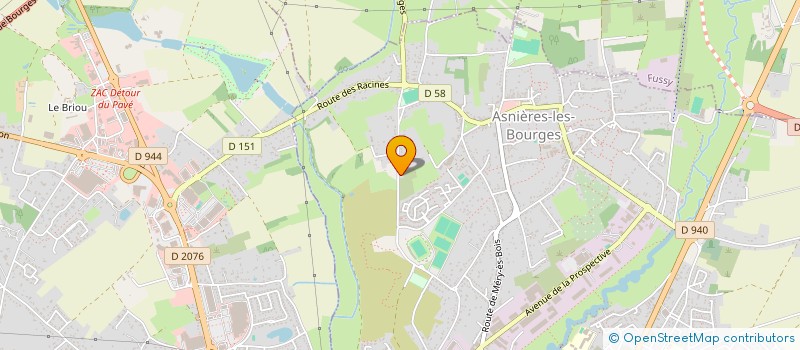 localisation de l'entreprise MONSIEUR CHAFIK JABRANE  BOURGES