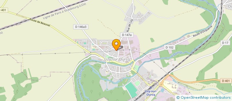 localisation de l'entreprise MONSIEUR CHAFIK KARTOBI  LIZY-SUR-OURCQ