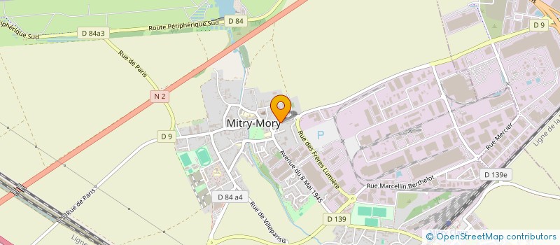 localisation de l'entreprise MONSIEUR CHAFIK KCHOUK à MITRY-MORY