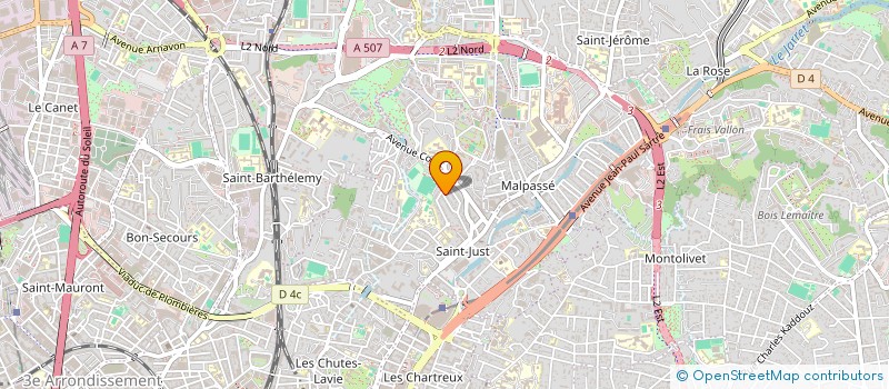 localisation de l'entreprise MONSIEUR CHAFIK MAHDAOUI à MARSEILLE 13EME