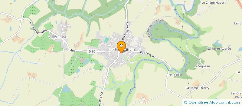 localisation de l'entreprise MONSIEUR CHAFIK MEFTAH  LE LION-D'ANGERS