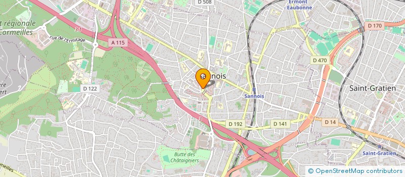 localisation de l'entreprise MONSIEUR CHAFIK MEKID  ARGENTEUIL