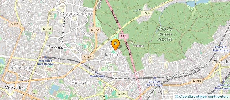 localisation de l'entreprise MONSIEUR CHAFIK REMAS à VERSAILLES