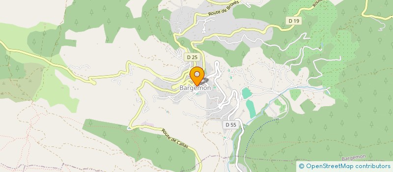 localisation de l'entreprise MONSIEUR CHAFIK SDIRI  BARGEMON