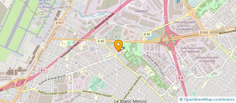 localisation de l'entreprise MONSIEUR CHAFIK TORKHANI à LE BLANC-MESNIL