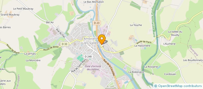 localisation de l'entreprise MONSIEUR CHAFION ABDOU à AMBRIERES-LES-VALLEES