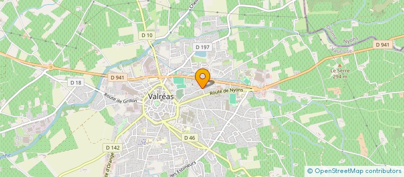 localisation de l'entreprise MONSIEUR CHAFIQ AOUAD à VALREAS