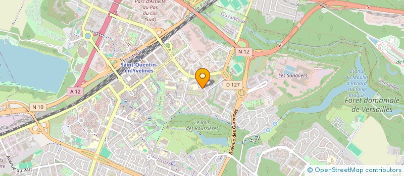 localisation de l'entreprise MONSIEUR CHAFIQ BENJHOUD  GUYANCOURT