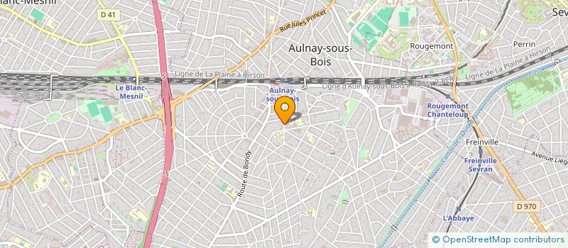 localisation de l'entreprise MONSIEUR CHAHAD ABANOD à AULNAY-SOUS-BOIS
