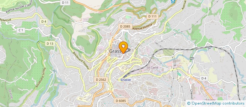 localisation de l'entreprise MONSIEUR CHAHER FKIRI  GRASSE