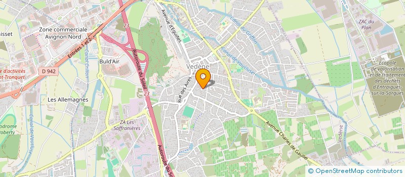 localisation de l'entreprise MONSIEUR CHAHID ABDELKHALK à VEDENE