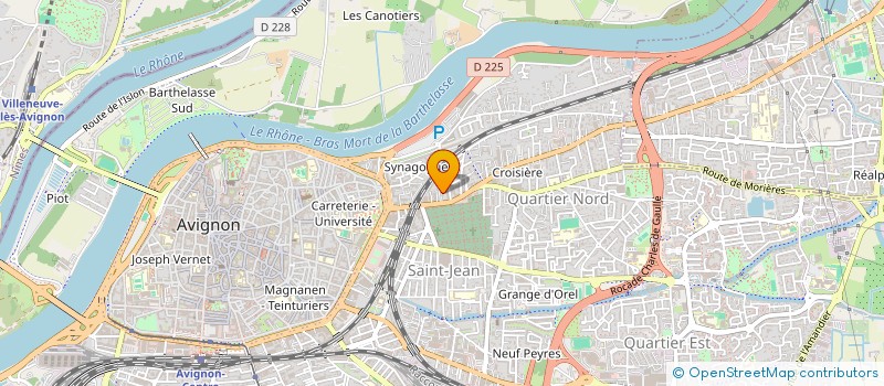 localisation de l'entreprise MONSIEUR CHAHID ADRIOUCH à AVIGNON