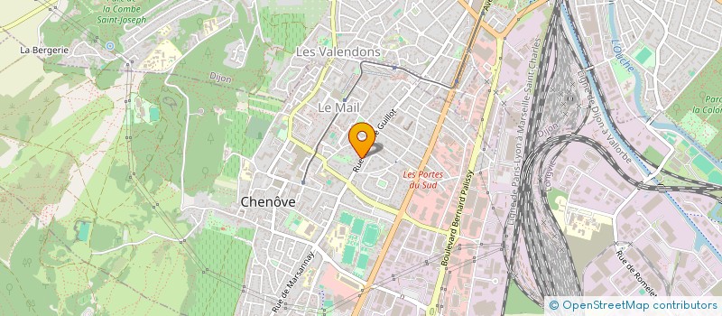 localisation de l'entreprise MONSIEUR CHAHID AMEZIANE  CHENOVE