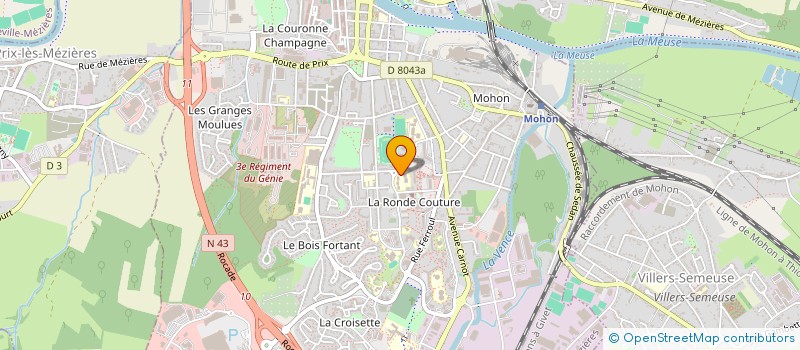localisation de l'entreprise MONSIEUR CHAHID EL MAACH à CHARLEVILLE-MEZIERES